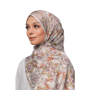 Majestica Printed Scarf in Josephine Beige